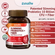 [NEW] Estalife Slimming Probiotics + Fiber Capsules | 10 Billion CFU | 瘦身益生菌胶囊 | BioSculptor™ + Fibe