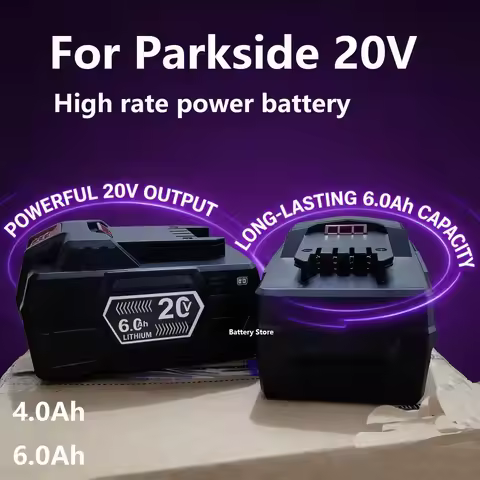 For Parkside 20V full range electric tool battery PAP B1 B3 hand drill battery A3/PAP 208 A1 4.0Ah 6