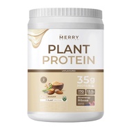 Merry Plant Protein Unflavoured เดอะ เมอร์รี่ โปรตีนจากพืช รสธรรมชาติ ขนาด 1050g จำนวน 1 กระปุก