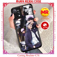 Pure Case Hp REALME C31 Casing REALME C31 Motif ANIMEGOJO02 Latest Cool Casing Best Selling Casing H