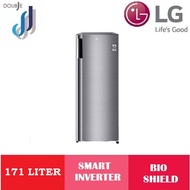 LG 171 Liter Vertical Freezer with Smart Inverter Compressor GN-304SLBR Upright Freezer