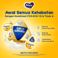 Bebelac 3 Madu GroGreat+ Susu Pertumbuhan Bubuk 800 GR