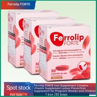 【Buy 2 Free 1 】【hot sale】ferrolip Forte iron supplement compound vitamin supplement lemon flavor, im
