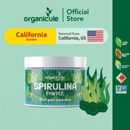 Organicule Spirulina Powder [200g] | Mineral Rich Food | Heavy metal detox | 100% Authentic | Sourced from California