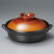 [JAPAN] Sentoh Earthenware pot / Hotpot / IH compatible ware / Clay pot / 2.3L / 3.4L