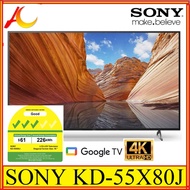 SONY KD-55X80J 55INCH HDR GOOGLE 4K LED TV + FREE WALL MOUNT INSTALLATION (55X80J)