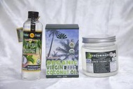 "奇蹟牌"特級處女助曬油椰子油(Extra Virgin Coconut Oil)500ML必得寶長灘島海灘名產