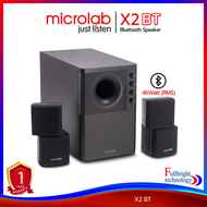 Microlab X2BT Bluetooth Speaker 2.1 Ch. (46 Watt) ลำโพงบลูทูธคอมพิวเตอร์ พร้อมซับวูฟเฟอร์ รองรับบลูท
