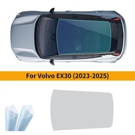 For Volvo EX30 2023 2024 2025 Sunroof Window Protection Film Heat Insulation Awning Supplies TPU Ice