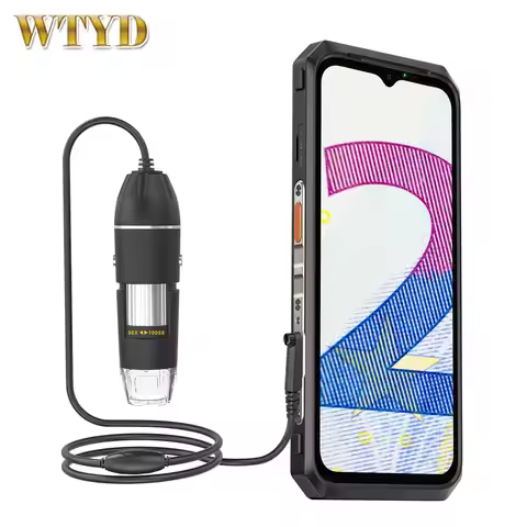 For Ulefone Phone Microscope Ulefone uSmart C01 Wired Digital Microscope for Ulefone Armor 18 / 18T 