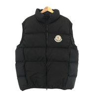 MONCLER 羽絨背心 羽絨背心 1A000775396LP973 聚醯胺黑色全新男女通用