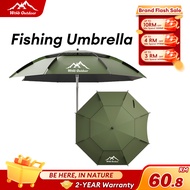 WTHB Fishing Umbrella Adjustable Payung Mancing Beach Besar Portable 360° Camping Patio Umbrella