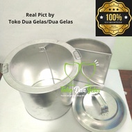 Termurah dandang mie ayam pangsit dengan sekat murah ukuran 32 cm bahan aluminium alumunium copotan 
