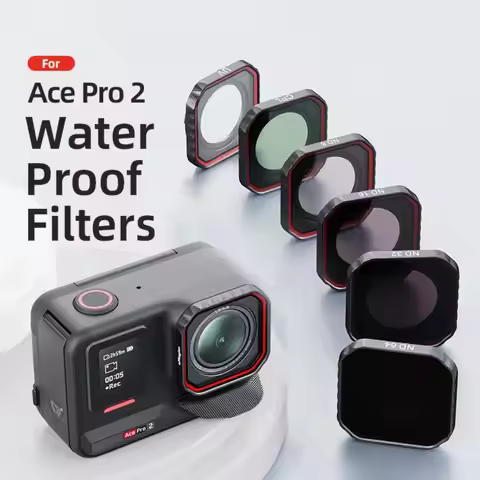 Waterproof Lens Filters Optical Glass ND 8 16 32 64 ND Filter Set CPL UV Protective Action Camera Fi