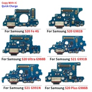 New USB Dock Charger Port For Samsung S20 Fe 4G / S20 Plus Ultra S21 G981B G986B G988B G991B G991N C