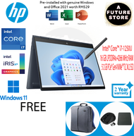 HP Envy X360 13-Bf0003TU 13.3'' 2.8K OLED Touch 2-In-1 Laptop Space Blue ( I7-1250U, 16GB, 512GB SSD, Intel, W11, HS )