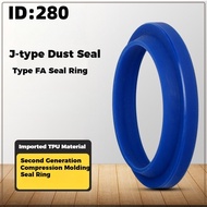 J-type dustproof sealing ring 280*298*9/14 280*300*7/13 hydraulic cylinder oil seal YXJ/JA/FA