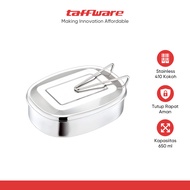 TaffHOME Stainless Steel Lunch Box 410 650ml - HS410
