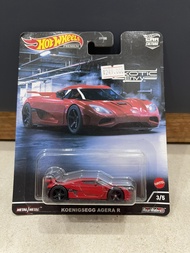Xe mô hình đồ chơi bánh cao su Hotwheels 1:64 PREMIUM - EXOTIC ENVY - Koenigsegg Agera R