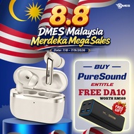 Dmes PureSound ANC Wireless Earbuds 35ms Low Latency ENC Bluetooth 5.4 IPX4 13mm Driver Touch Contro