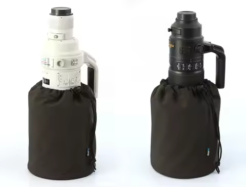 ROLANPRO Lens Cap with Hard Top Case and Drawstring Plug-in for Sony 400-800mm, Sony 100-400mm Nikon