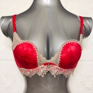 34B/75B, 36B/80B XIADANNI SATIN BEAR CUP BRA - WIRED