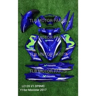 [STICKER TANAM][HLD] YAMAHA LC135-VI COVER SET MOVISTAR BLUE 2017