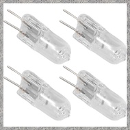 12V 20W 2 pin G4 Base Halogen Light Bulb 4 Pieces Warm White
