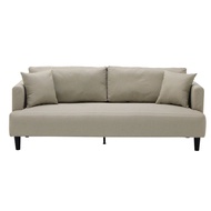 Koncept Furniture โซฟา 3 ที่นั่ง รุ่น RYLYN สีน้ำตาลอ่อน (203x90x82 ซม.)