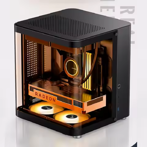 JONSBO TK-1 2.0 Chassis Aluminium Sea View Room Starship Cabin Fish Supports ATX Power Water Cooling