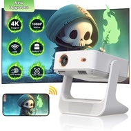 Aepuosem A2pro 4K HD Projector - Dual Screen, Android OS, Touch Control, For Movies, Games & Singing