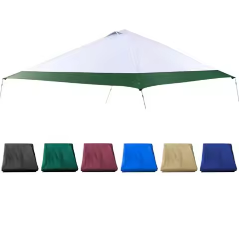 13x13 Canopy Replacement Top with Air Vent Silver Coated Fit for Coleman Oasis CORE 13 Feet x 13 Fee