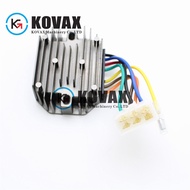 premium-Voltage Regulator 119653-7771011 for Komatsu PC Excavator Loader Parts Alternator Voltage Re