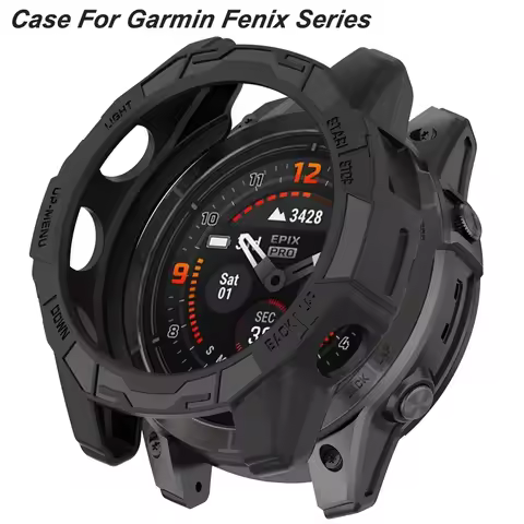 Protective Case Hollow protective shell For Garmin Fenix 7 7S 7X Bumper Silicone Cover For Garmin Ep