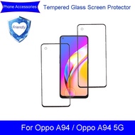Phone Tempered Glass Screen Protector For Oppo A94 / Oppo A94 5G Accessory Parts.