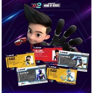 ( Rare Card Hologram With Mini Case & Stand) KAD EJEN ALI ID TGV SUPER LIMITED EDITION | ID Ejen Ali