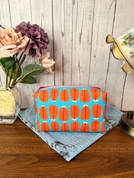 烏魚子圖案化妝包 台灣布