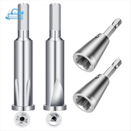 Multi-Function 4Pcs Drill Accessory Kit: 6mm Wire Twisting Tool & 2-5 Way Wire Stripper Tool for Enh