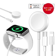 2-In-1 Type C Wireless Charger Compatible with Apple Watch USB C I-Watch Pengecas Tanpa Wayar 2-Dala