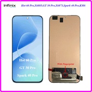 อะไหล่มือถือ infinix Hot 60 Pro 4GX6885GT 30 Pro 5GX6873Spark 40 ProKM6/หน้าจอ LCD