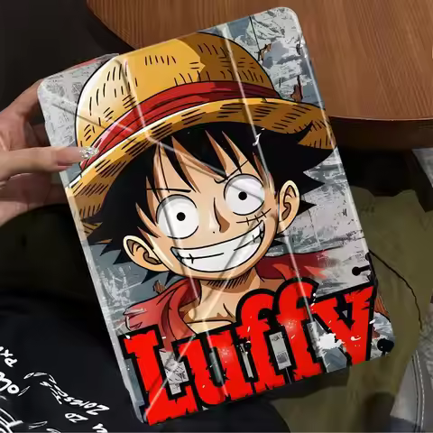 OneS P-ieceS LuffyS Kid Holder Cover Tablet Case For iPad Air 4 5 M3 M2 1 2 M4 11inch Pro 11th 10th 