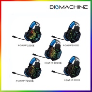 Alcatroz X-Craft HP X Wired 2.1 Gaming Headphone with Microphone | 7 Lightning Effects | Extra Bass 