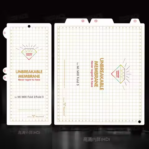 Front Back Soft Matte Frosted Clear Hydrogel Film For Xiaomi Mi Mix Fold 2 3 4 Transparent Screen Pr
