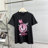 GANNI Inspired Round Neck Loose Fit T-Shirt - Men & Women