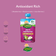 Raffertys Garden Pear & Superberries Baby Puree [Exp: Dec26-Mar27]