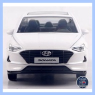 [Ready Stock 🇰🇷] Welly Hyundai Sonata DN8 Diecast Metal Pull-Back Car (3 Colors)