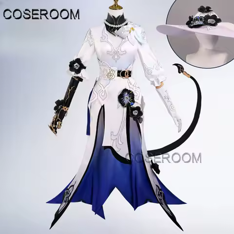 Game Honkai Star Rail The Dahlia Constance Cosplay Costume Outfit Women Halloween Carnival Party Ani