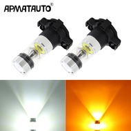 2pcs PY24W 100w LED Bulbs Front Tail Turn Signal White Amber For BMW 328i 335i M3 X3 X5 X6 Z4 For Au