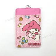 Sanrio My Melody Sweets Ezlink Card Holder With Keyring
