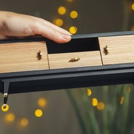 1/6比例芭比娃娃迷你電視櫃。適用於房間盒子、娃娃屋的家具